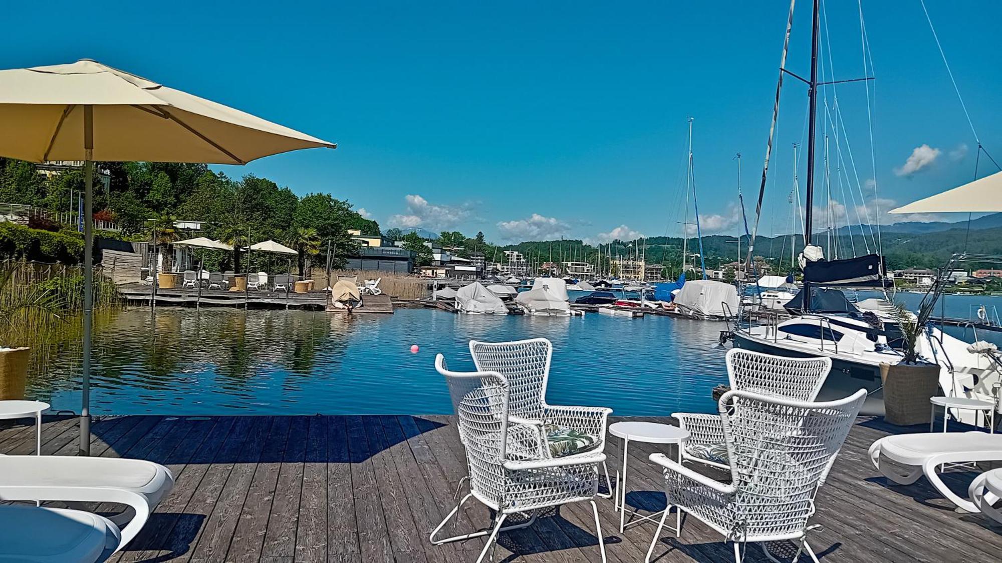 Tennis & Yacht Hotel Velden فيلدين ام ورثرسي المظهر الخارجي الصورة